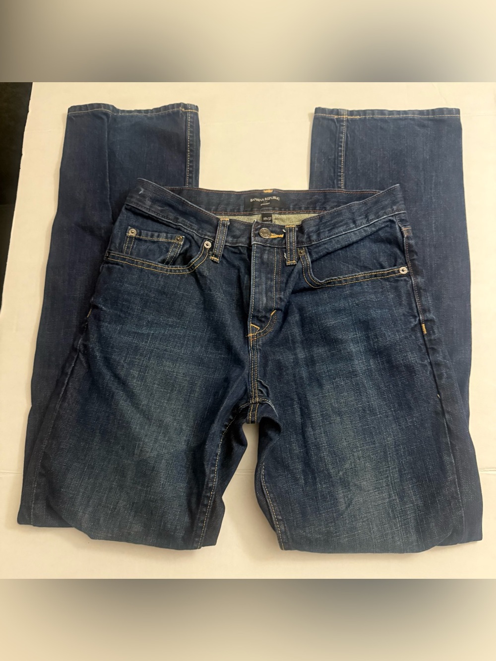 Banana Republic Men's Indigo Straight Jeans